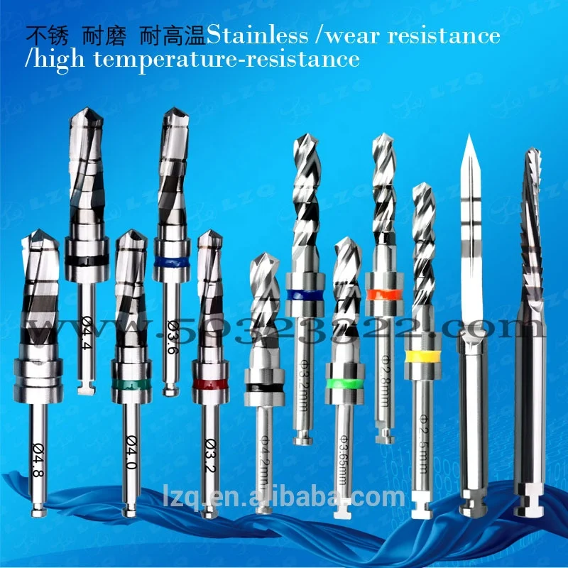 Производители стоматологических имплантов медицинская стоматологическая дрель для профиля имплантации