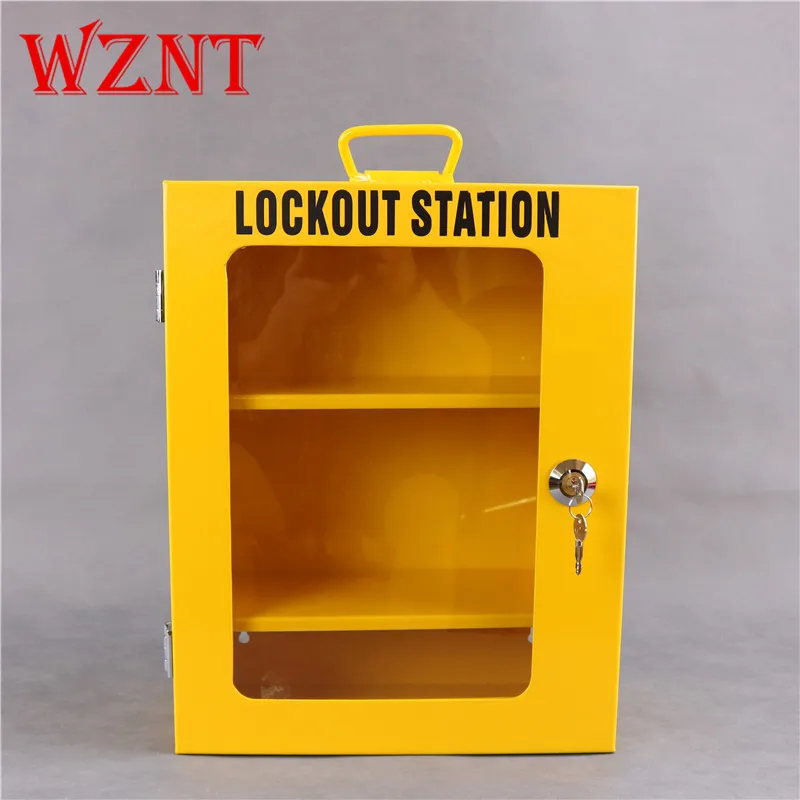 NT-K04 Yellow Safety Lockout Tagout Locks  Loto Group Lockout Box