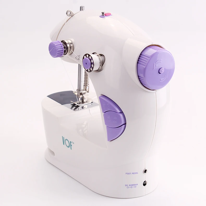 Mesin Jahit Mini Sewing Machine Portable Sewing Machine Double stitch lockstitch sewing machine FHSM-201