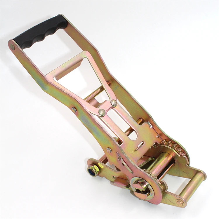 
2 inch 5000kgs Ergo Long Plastic Handle Reverse Ratchet Buckle 