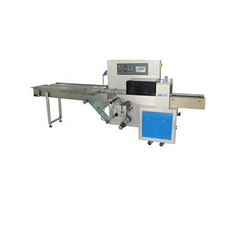 
Высококачественная посуда/столовая посуда, горизонтальная упаковочная машина в рулонах подушек для палочек/ложек/бумажных полотенец/зубочисток 