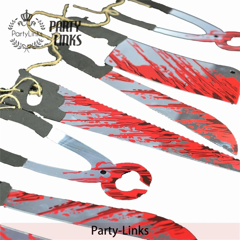 Halloween Party Bloody Scary Garland Decoration Set Splattered Halloween Scary