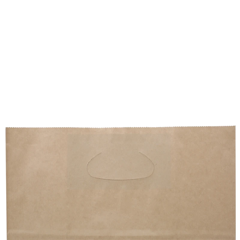 
customized printing and size 80 gsm brown kraft paper takeaway food bag 