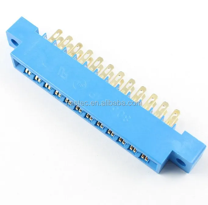 
805 Series 3.96mm Pitch 2x12 Pin 24 Pin PCB Slot Solder Card Edge Connector 