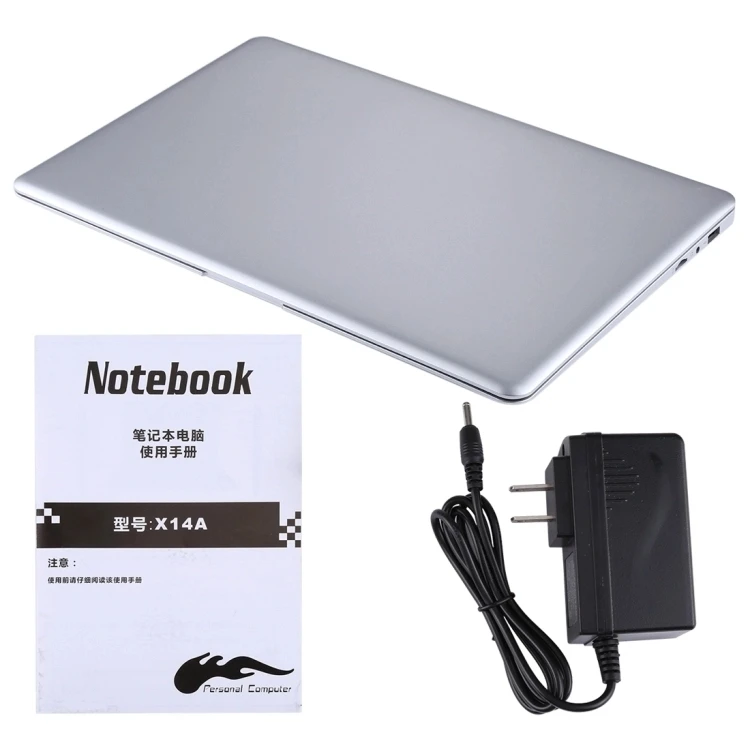 14.1' Laptop Computer Atom X5-Z8350 Quad Core 4GB RAM 64GB SSD Intel Win10 OS Slim Wide IPS Screen Notebook