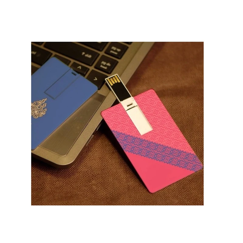 Both Sides Full Color Printing Graphics Card Usb 2.0 Interface 1GB-128Gb Business Usb Credit Card