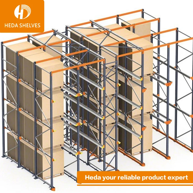 Склад ские стеллажи для хранения поддонов склад складские стеллажи, полки для хранения, вешалка сталь Регулируемый Склад полки