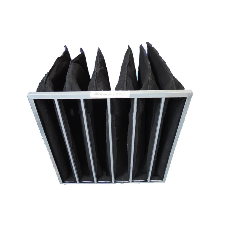 Отличное качество нетканых материалов алюминиевая рама среднего активировать углерода Карман Воздушный Фильтр