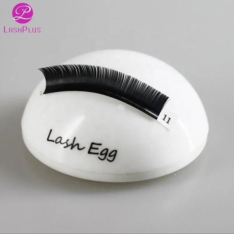 Очаровательные Стили шелк/Искусственная норка/синтетический c Curl Ellipse плоские ресницы расширение