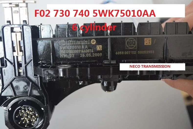 Good used  7serirs 730 740 745 750 760 Transmission  6HP19 6hp21 F02 tcu tcm 5WK750000AA Solved 400625 speed sensor smaller
