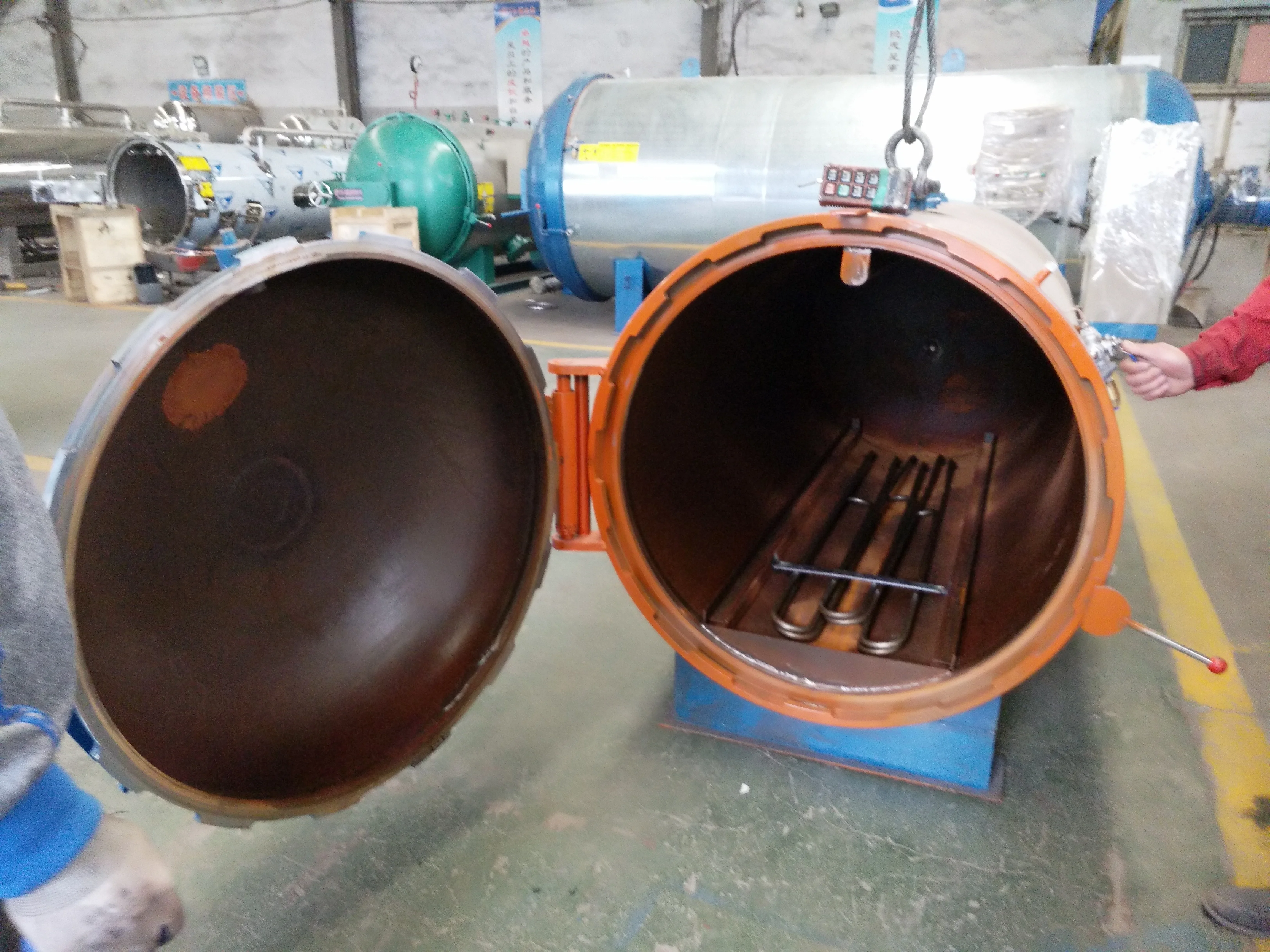 Small Scale Mushroom Sterilizing Autoclave Machine