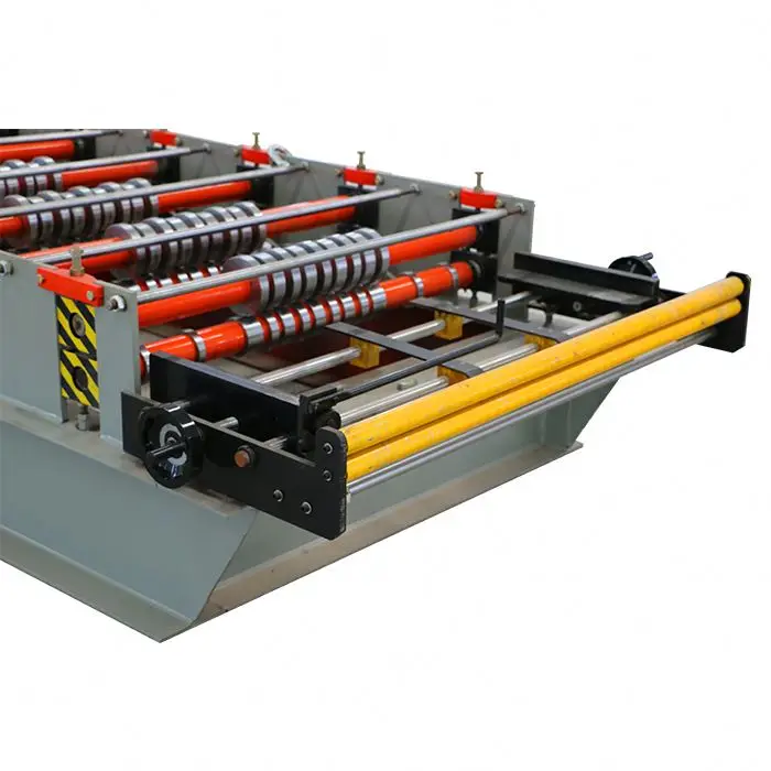 
Galvanized Steel Tile Roofing Sheets Cold Roll Forming Making Machine 