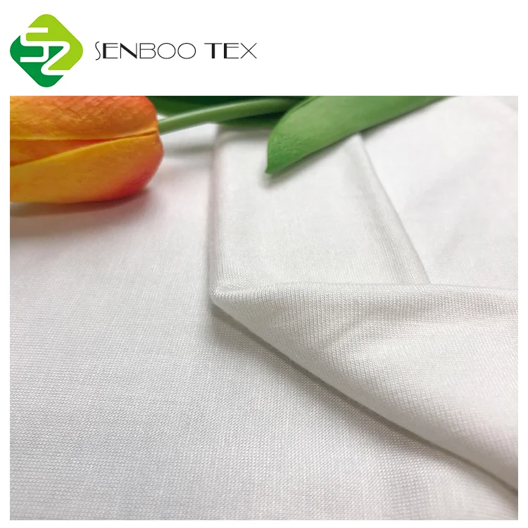 Eco-Friendly 21s/210GSM 100% bamboo fabric Single Jersey Made to Order
