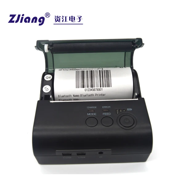 Мини 80 мм беспроводной штрих-код термальность Pos принтер