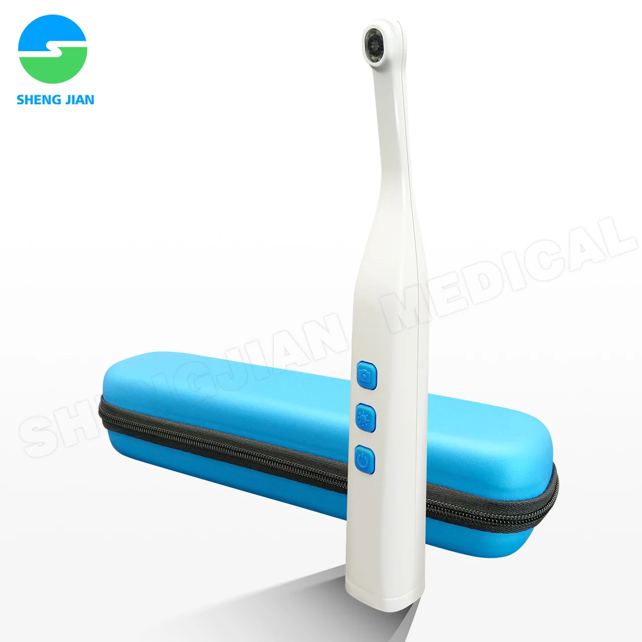 Foshan Wifi Dental Intra Oral Camera 6 Led lights 5 Megapixel 720 Hp USB endoscope monitor imaging handheld light