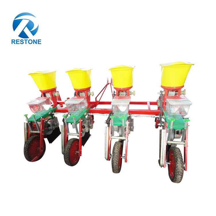 Tractor Maize Seeder Drill 4 Rows Corn planting machine