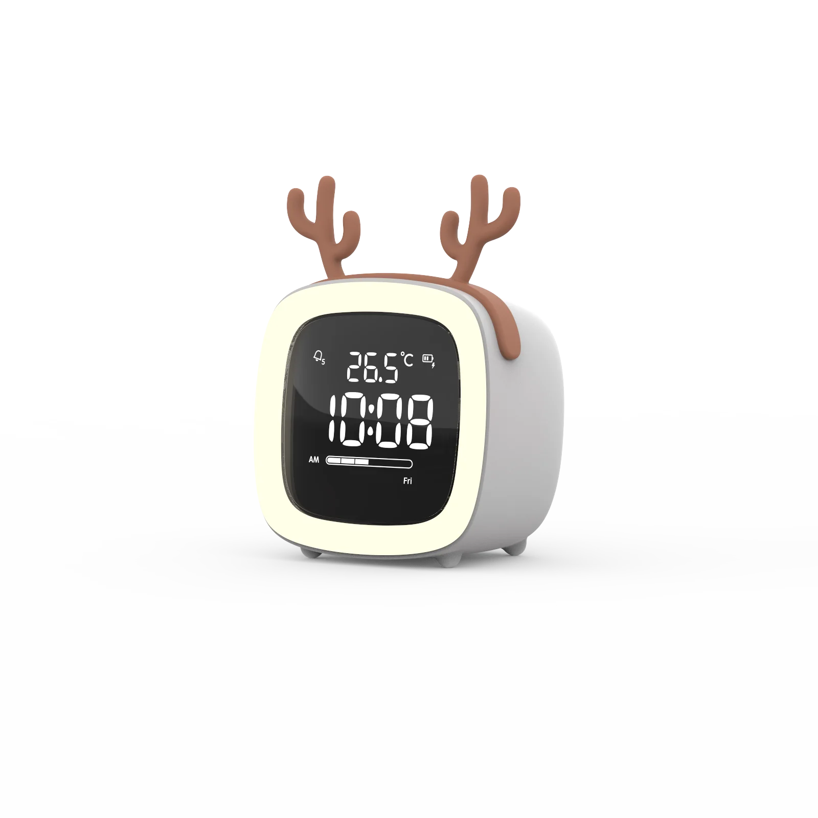 Diming Children Night Light Sleep Training Alarm Clock