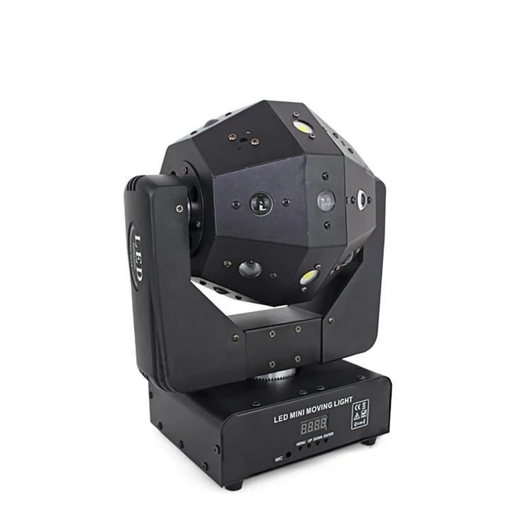 
2019 new Inno pocket strobe beam laser 3in1 led mini head moving light for dj disco nightclub 