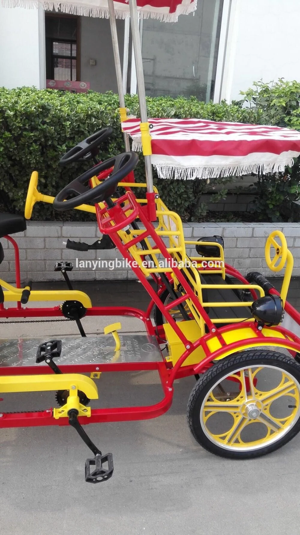 4-х колесный велосипед для 4 взрослых Surrey, самый продаваемый тандемный велосипед на 6 человек Surrey Bike с детскими сидениями