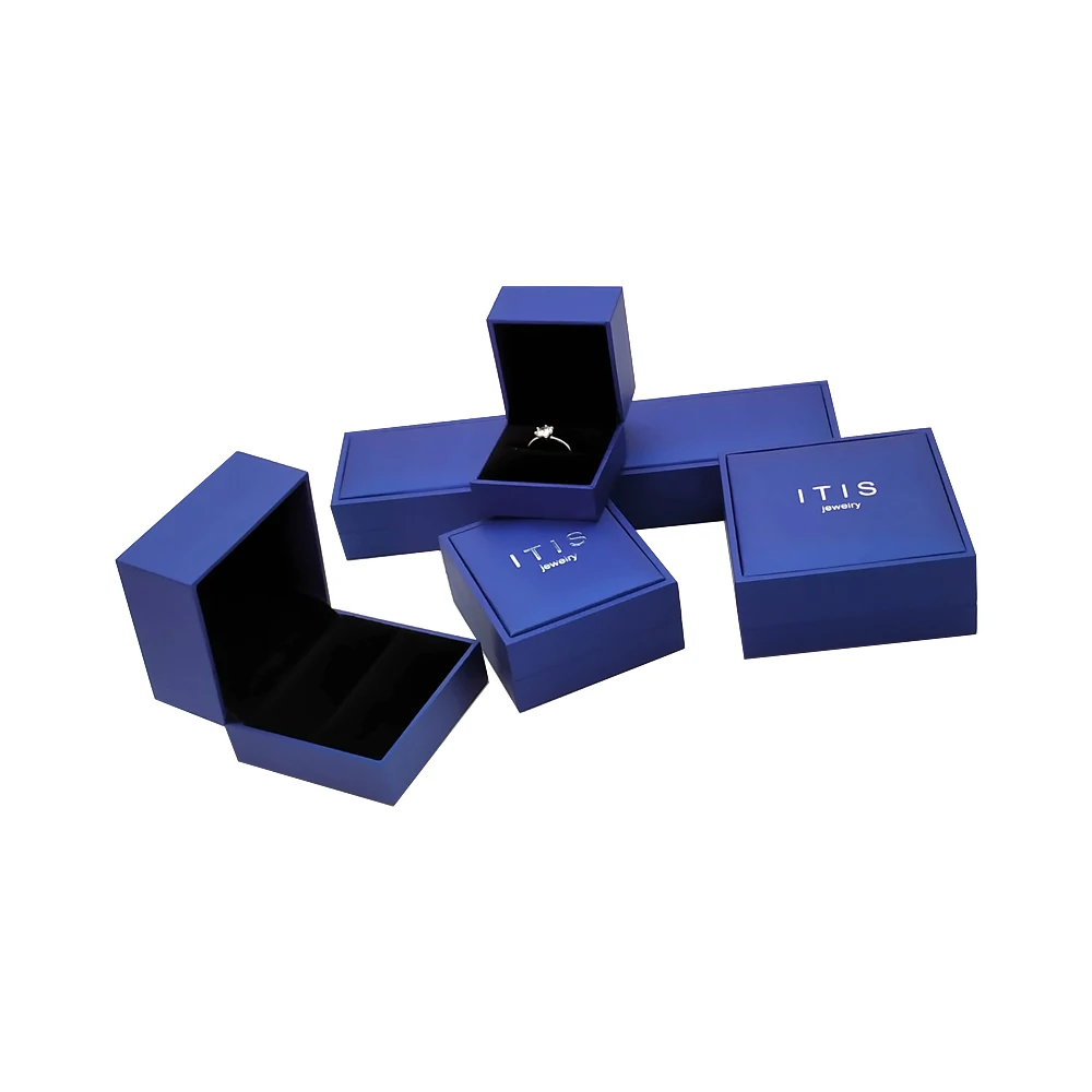 
Custom luxury gift leather packaging packing cufflink box 