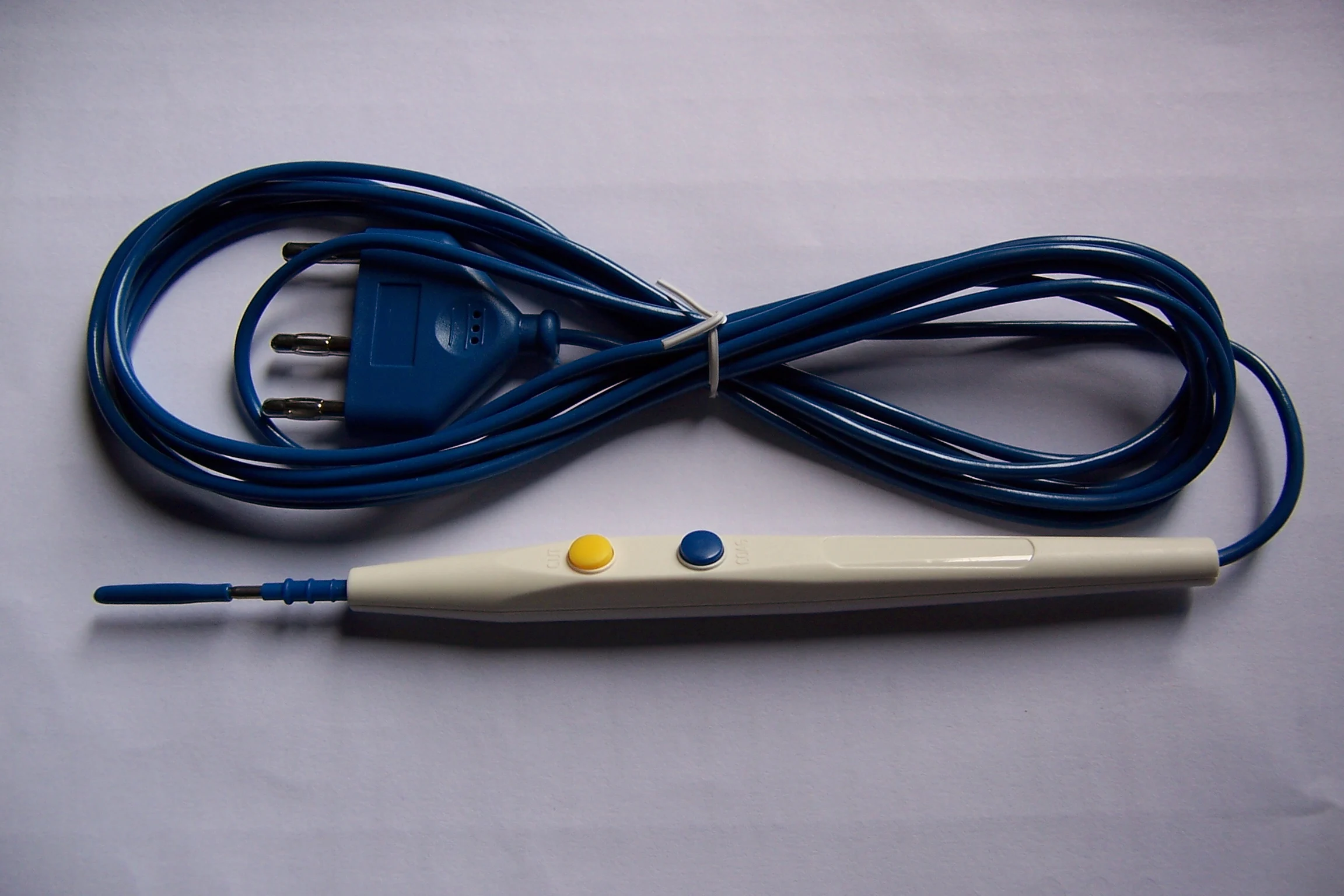China Manufacturer Hand Control Medical Electrosurgical ESU Pencil With Button Switch Sterile