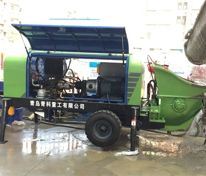 
SPJ08-07-22 Mini wet shotcrete pump machine 