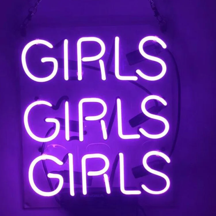 Latest wholesale high quality delivery time is about 7 days personalized neon sign with acrylic board personalized