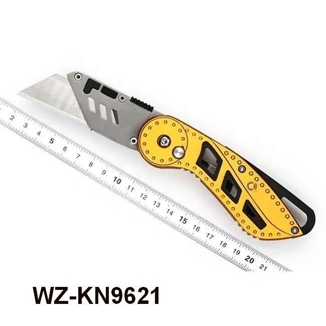 stainless steel material type professional camping survival folding pocket paper craft knife