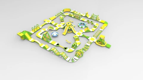 fashion design inflatable water park inflatable floating water park business for summer water park