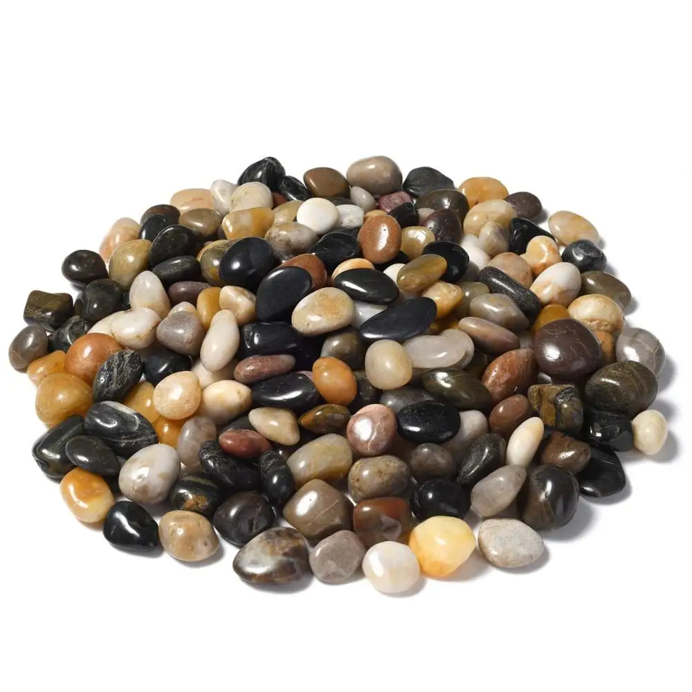 Mix Color River stone Cheap paving stone Pebble