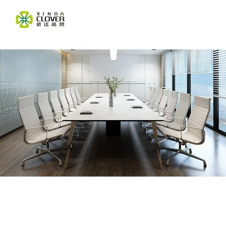 Factory Manufacturer Modern 15 Person Office Conference Table