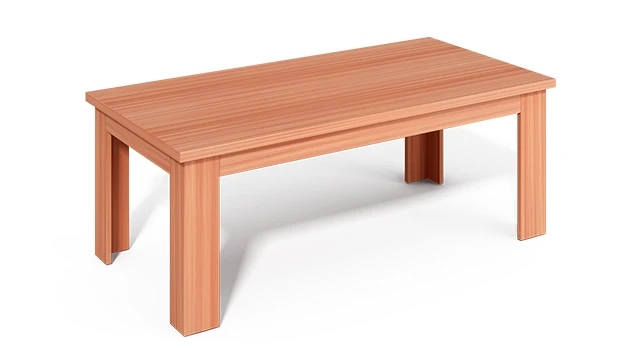 Hot Sale Wood Coffee Table Tea Table and Chairs Modern Chinese Living Room Furniture Extendable 25mm with 2mm PVC Edge Banding