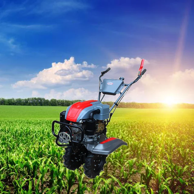 KAMA 173F Professional Two Wheel Diesel China Mini Motocultor For Rice Farming Power Tiller