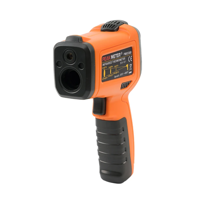 Color LED Display 500C Non Contact Digital Thermometer Infrared