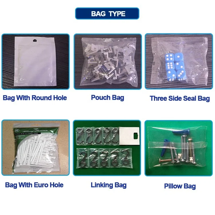 Multi functional bullet screw counting packaging machine for packaging bullet