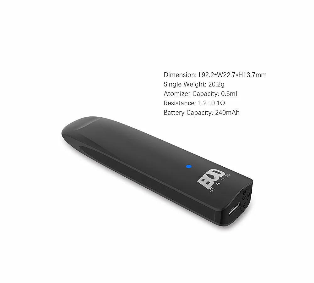 
New OEM vape pod close System 0.5ml single use vape pen pods starter kit 