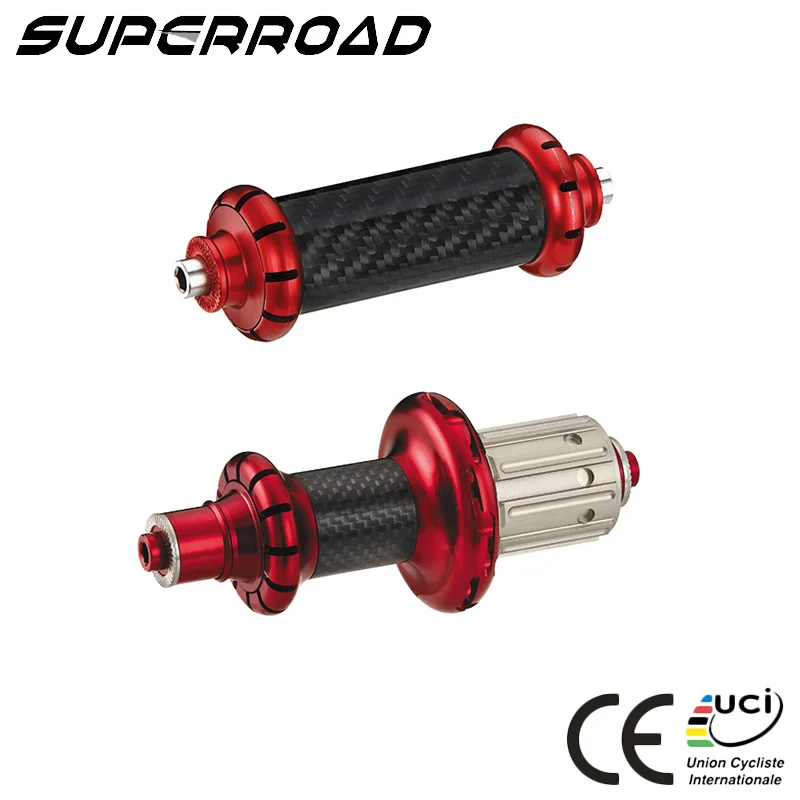 
Lightweight Straight Pull Full Ceramic Bearing Carbon Bicycle Hubs 20 24h Powerway R39 Wheel Hub Bearing For Road Bike 