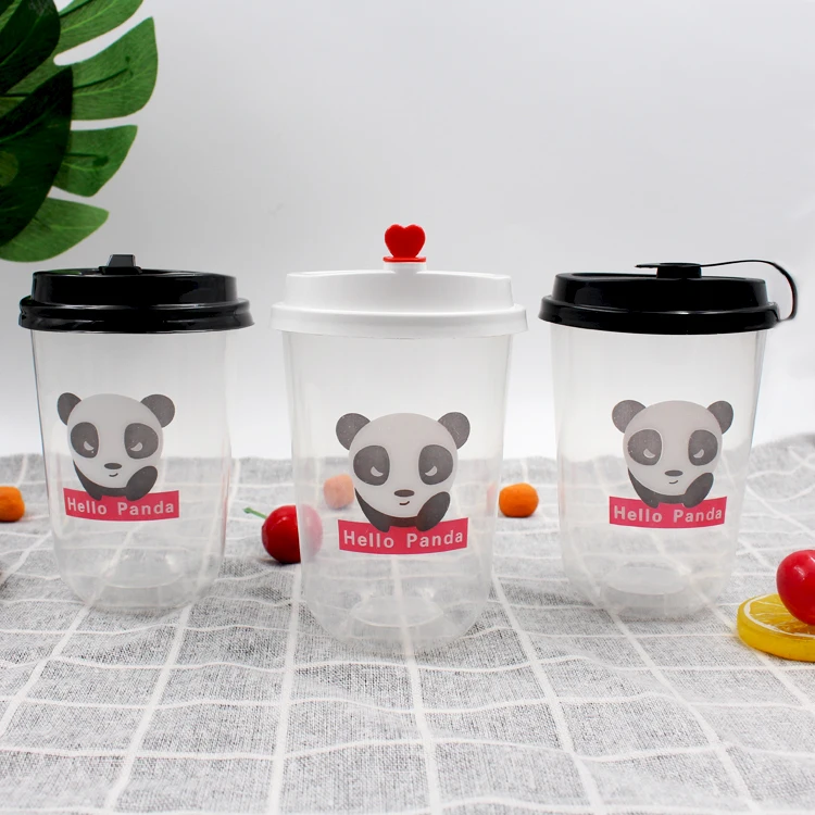 
China Factory Custom DIY Personalized Disposable Plastic Polypropylene Cups with Lids 