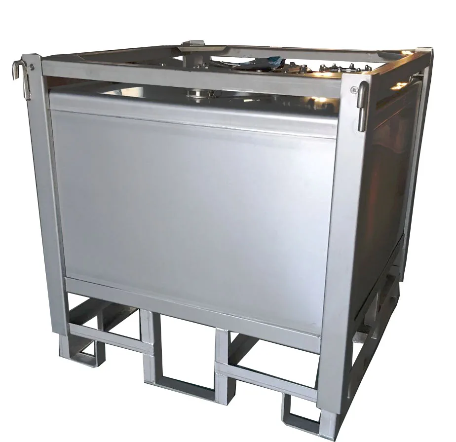 stainless steel IBC container