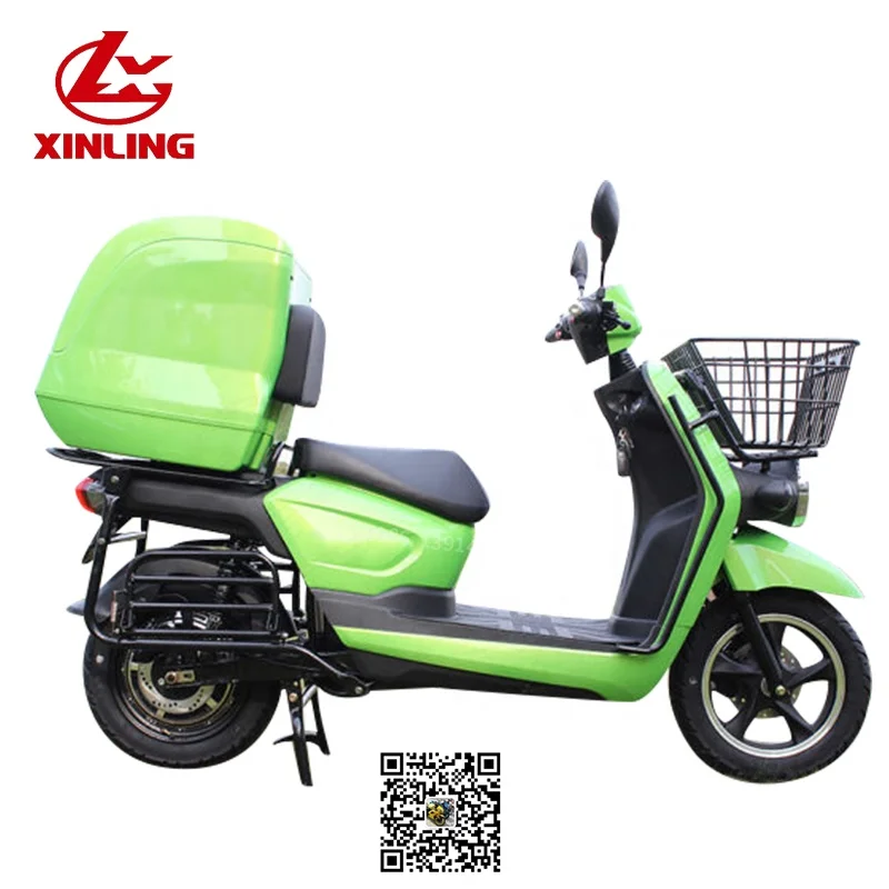 EEC approved 3000W Pizza delivery electric motorcycles scooter with removeable lithium battery