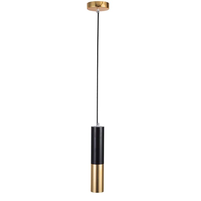 Modern nordic kitchen island single led pendant light bronze