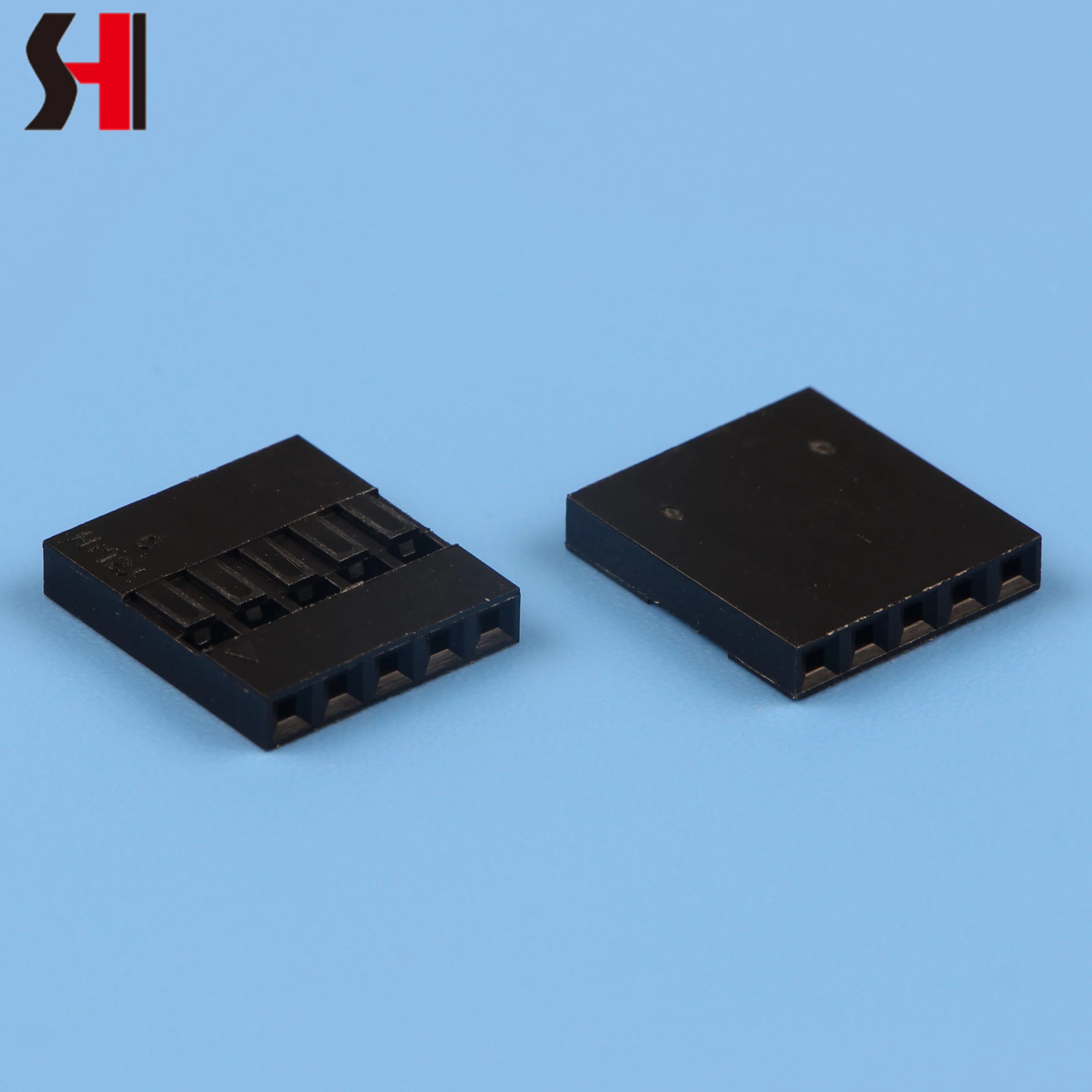 DUPONT TJC8 SINGLE ROW  2.54 MM  pitch 4pin BLACK wire to board maile female  terminal connector