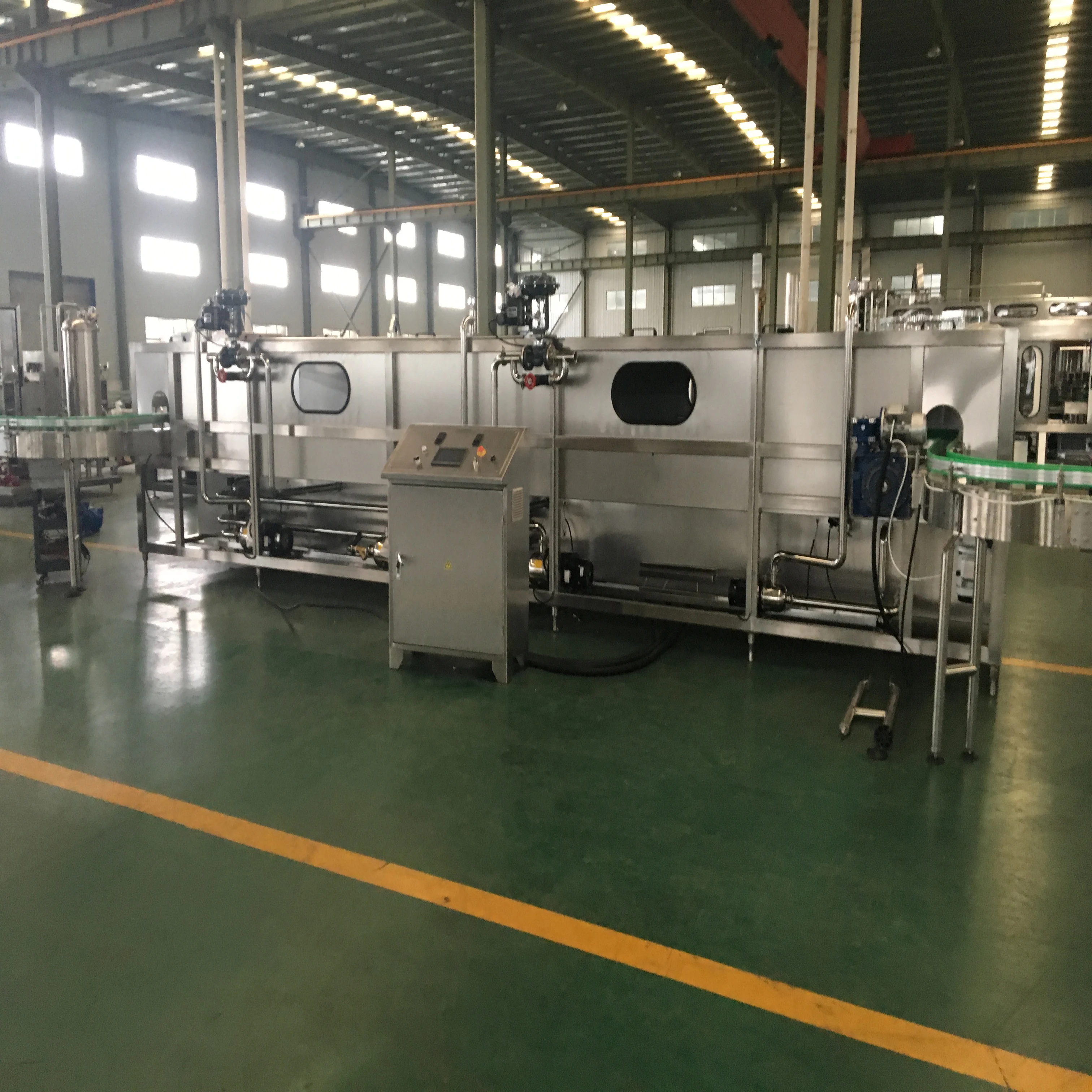 
Bottle pasteurizer cooling tunnel for beverage and juice 