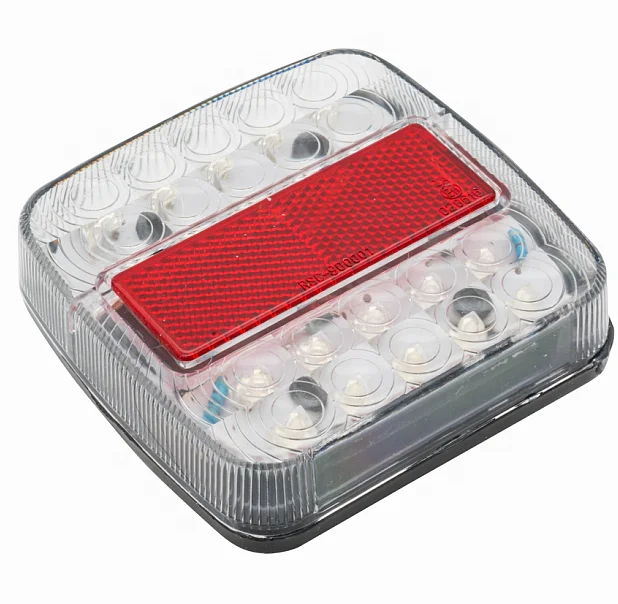 
European Type Square LED trailer tail light for RV Boat Trailer and Truck 