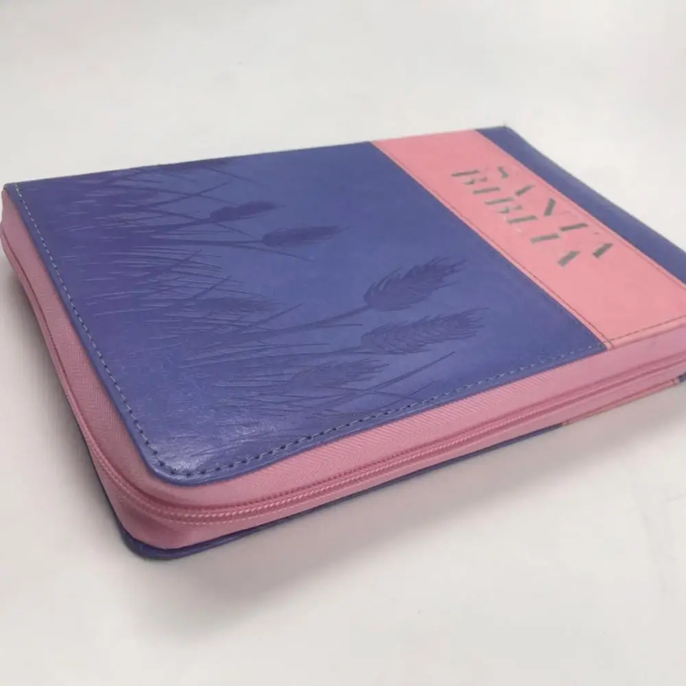 Профессиональная индивидуальная Библия с принтом книги Библия с мягкой молнией чехол сумка