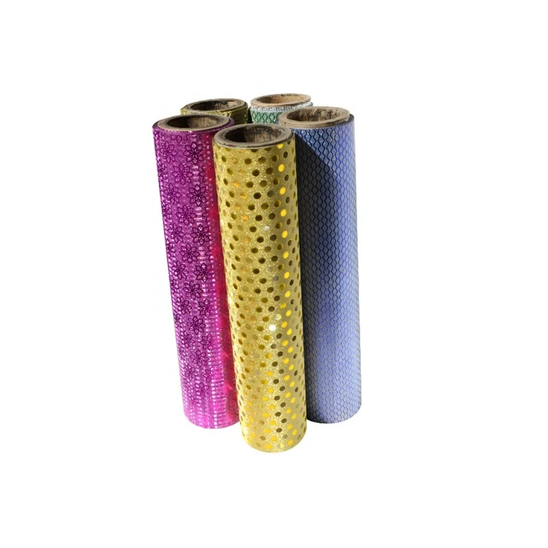 Горячее ламинирование блестящая металлизированная пленка блестящая клейкая пленка для бумаги