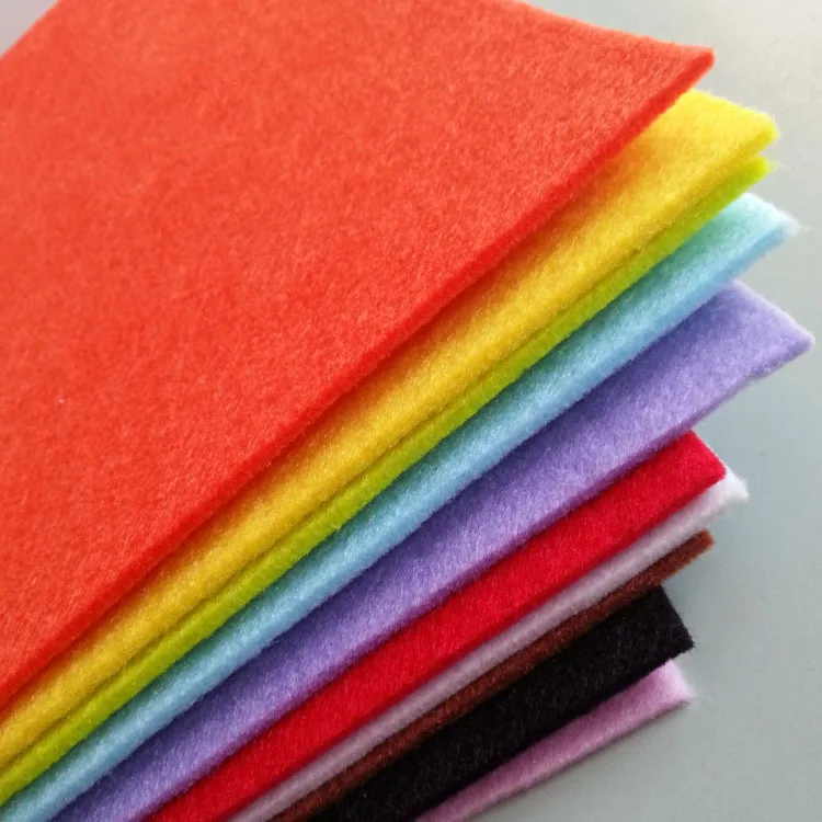 Manufacturer supply Non-woven fabric Needle Punched Polyester Felt roll