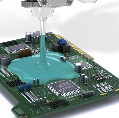 Склеивание и потливость с компактным распределяя роботом машины для продажи