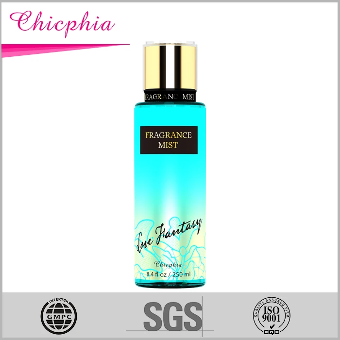 Chicphia Love Fantasy Perfume Body Glitter Spray for Wholesale Distributors