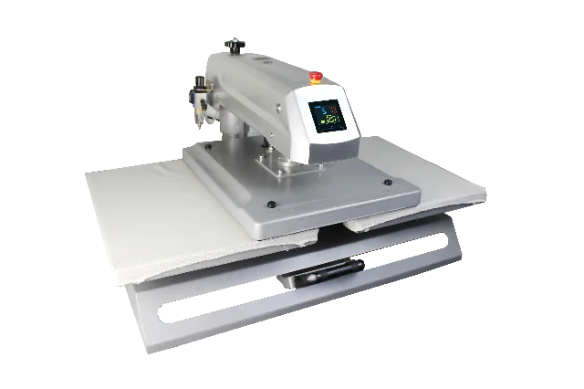 Two Station Custom T Shirt Pneumatic Swing Heat Press Machine